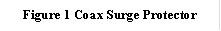 Figure 34 Coax Surge Protector